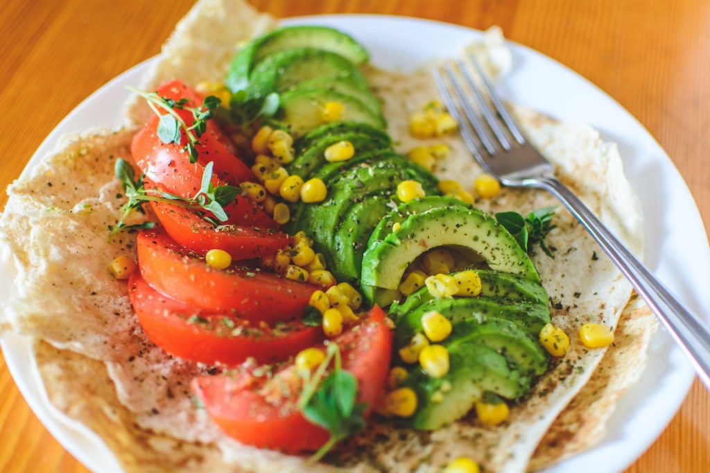 Loaded Veggie Avocado Tuna Salad